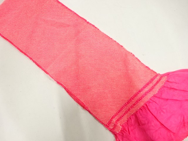 SILK shibori obiage for furisode
